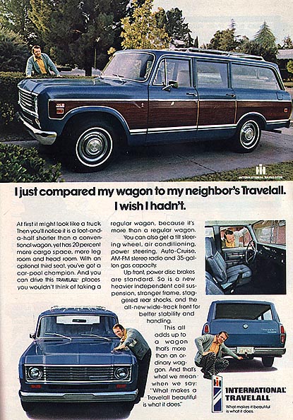 1974 International Auto Advertising